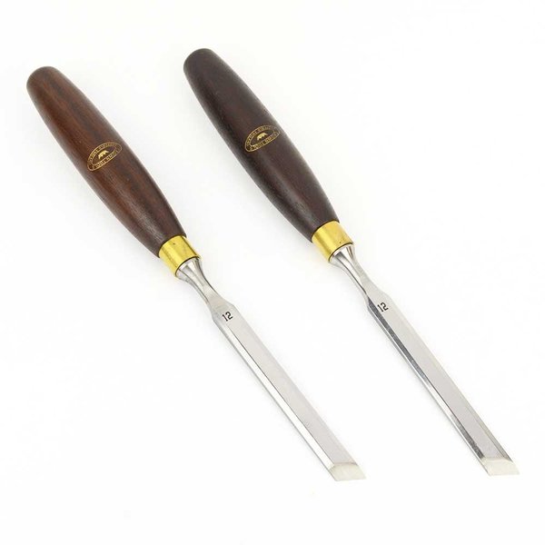 Crown Tools Pair 1/2 Inch Skew Wood Chisels 21060
